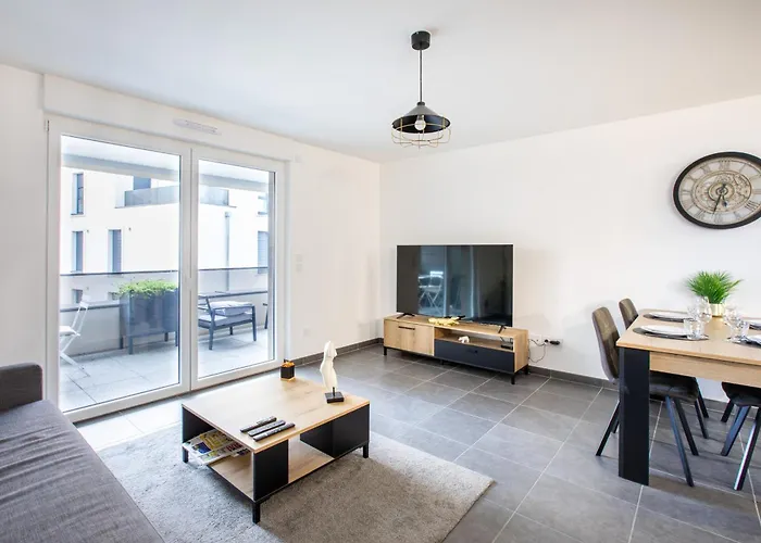 Superbe T3 Neuf Avec Balcon & Parking Apartment